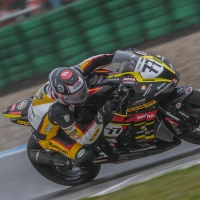 Bilder vom 1. Rennen der IDM Supersport 600 am Samstag in Assen.