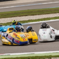 Bilder vom 1. und 2. Freien Training der IDM Sidecar in Assen 2017.