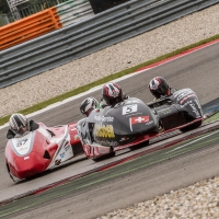 Bilder vom 1. und 2. Freien Training der IDM Sidecar in Assen 2017.