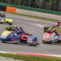 Bilder vom 1. und 2. Freien Training der IDM Sidecar in Assen 2017.