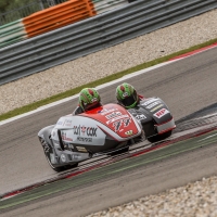 Bilder vom 1. und 2. Freien Training der IDM Sidecar in Assen 2017.