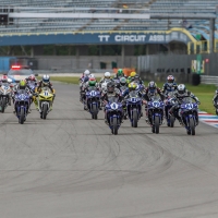 Bilder vom 1. Rennen der IDM Supersport 300 am Samstag in Assen.