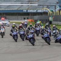 Bilder vom 1. Rennen der IDM Supersport 300 am Samstag in Assen.