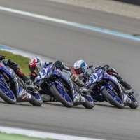Bilder vom 1. Rennen der IDM Supersport 300 am Samstag in Assen.