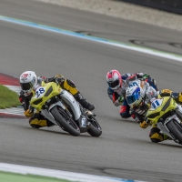 Bilder vom 1. Rennen der IDM Supersport 300 am Samstag in Assen.