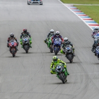 Bilder vom 1. Rennen der IDM Supersport 600 am Samstag in Assen.