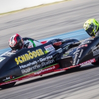 Bilder der Sidecars der IDM auf dem Hockenheimring