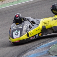 Bilder der Sidecars der IDM auf dem Hockenheimring