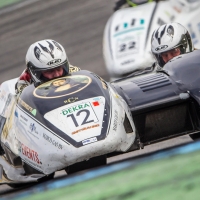 Bilder der Sidecars der IDM auf dem Hockenheimring
