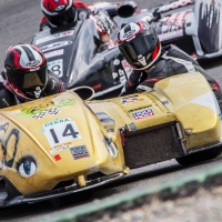 Bilder der Sidecars der IDM auf dem Hockenheimring