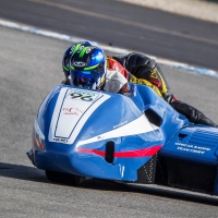 Bilder der Sidecars der IDM auf dem Hockenheimring