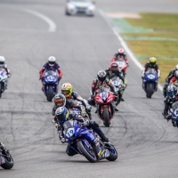 Die IDM Supersport 600 auf dem Hockenheimring