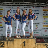 Grid Girls von der IDM in Assen 2017