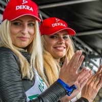 Grid Girls von der IDM in Assen 2017