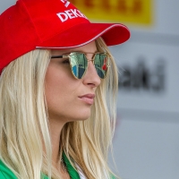 Grid Girls von der IDM in Assen 2017