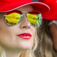 Grid Girls von der IDM in Assen 2017