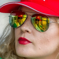 Grid Girls von der IDM in Assen 2017