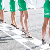 Grid Girls von der IDM in Assen 2017