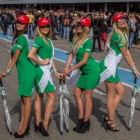 Grid Girls vom IDM-Wochenende