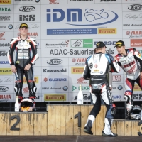 1. Rennen Der IDM Superbike 1000 in Oschersleben