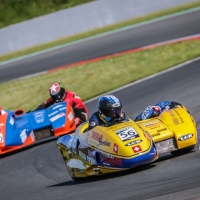 IDM Sidecars Freitagstraining in Oschersleben