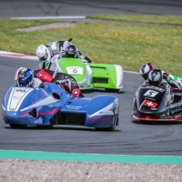 IDM Sidecars Freitagstraining in Oschersleben