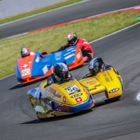 IDM Sidecars Freitagstraining in Oschersleben