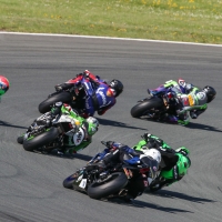 1. Rennen der IDM Supersport und Superstock 600 Klassen in Oschersleben