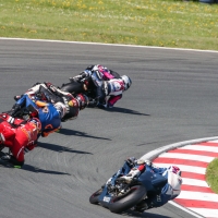 1. Rennen der IDM Supersport und Superstock 600 Klassen in Oschersleben