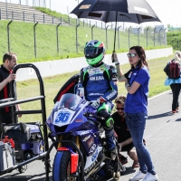 1. Rennen der IDM Supersport und Superstock 600 Klassen in Oschersleben