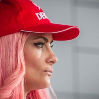 IDM 2017 in Zolder: Grid Girls.