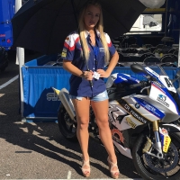 IDM 2017 in Zolder: Grid Girls.