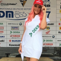 IDM 2017 in Zolder: Grid Girls.