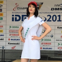 IDM 2017 in Zolder: Grid Girls.