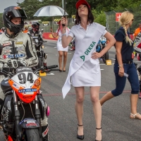 IDM 2017 in Zolder: Grid Girls.