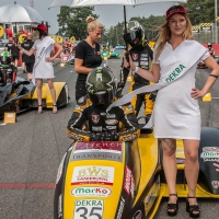 IDM 2017 in Zolder: Grid Girls.