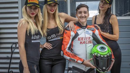 IDM Supersport 300: Zweiter Sieg und die Tabellenführung für Toni Erhard