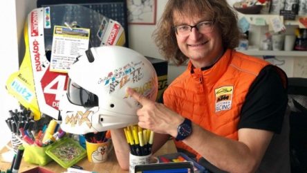 IDM Supersport 300: Gutes tun und den Helm von Max Kappler ersteigern