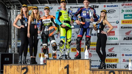 IDM Supersport 600: Volle Punkte für Daniel Rubin, Sieger Rob Hartog disqualifiziert