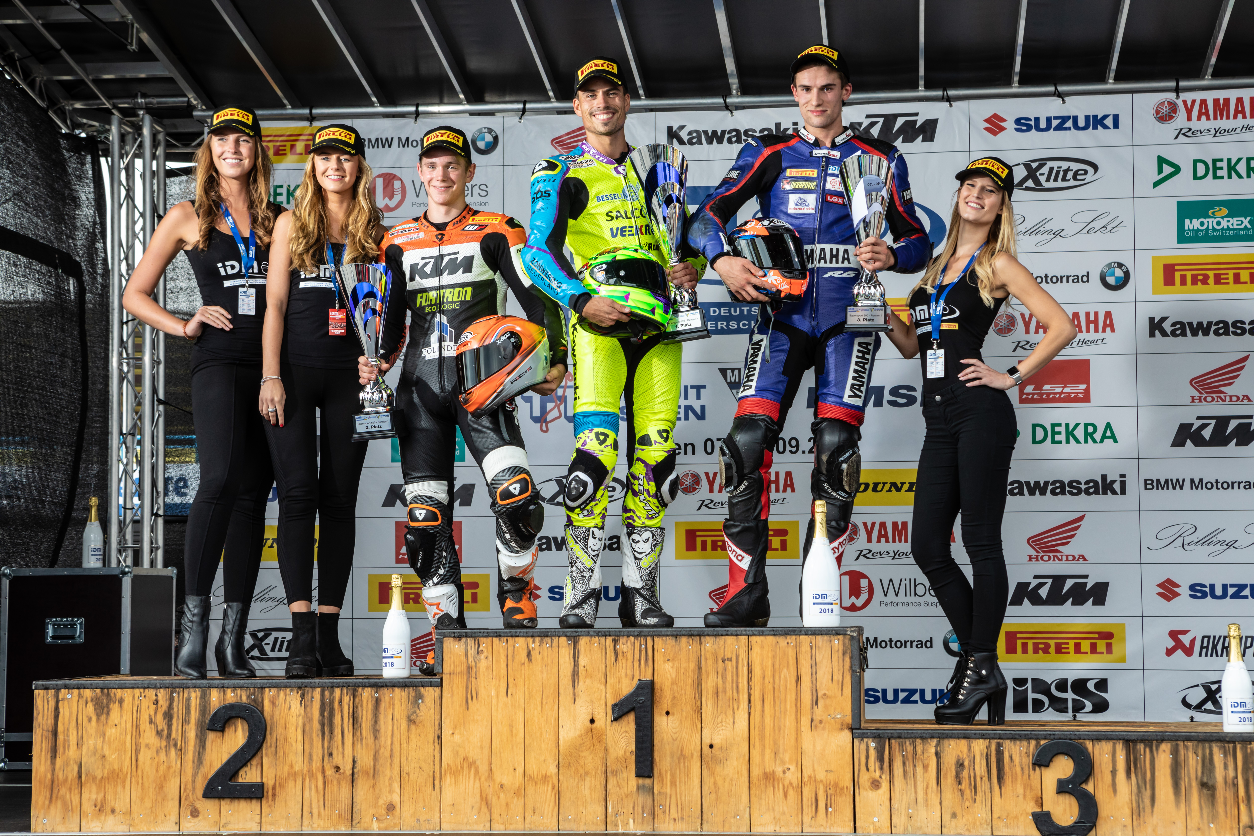 IDM Supersport 600: Volle Punkte für Daniel Rubin, Sieger Rob Hartog disqualifiziert