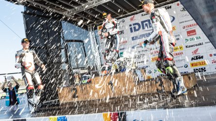 IDM Superbike 1000: Dreifacher BMW-Triumph zum Abschluss und Party im Motodrom
