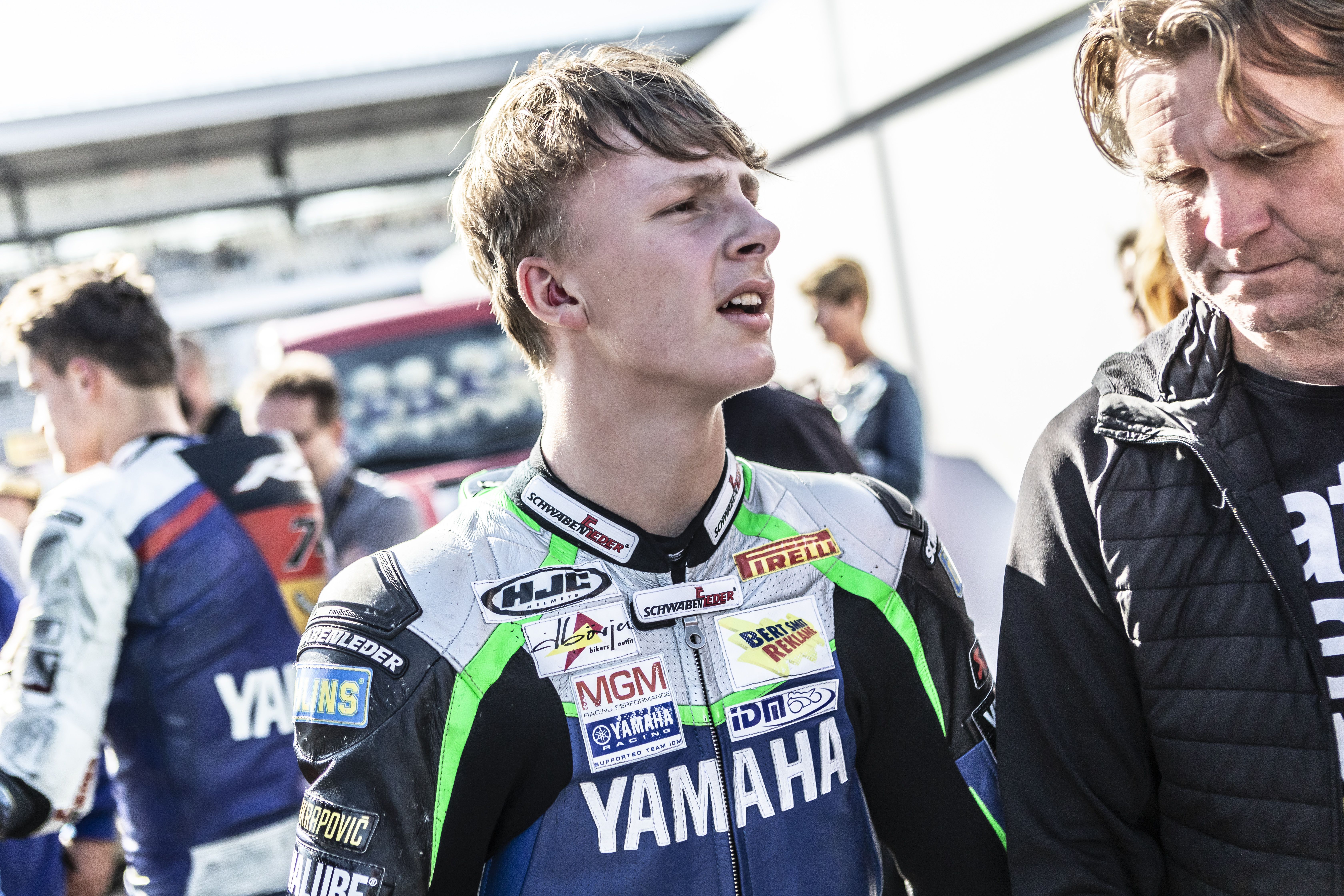 IDM Supersport 600: Sander Kroeze wird 17 Jahre und steckt voller Angriffslust