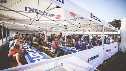 IDM: Suzuki-Tickets mit Catering für fast alle Veranstaltungen erhältlich