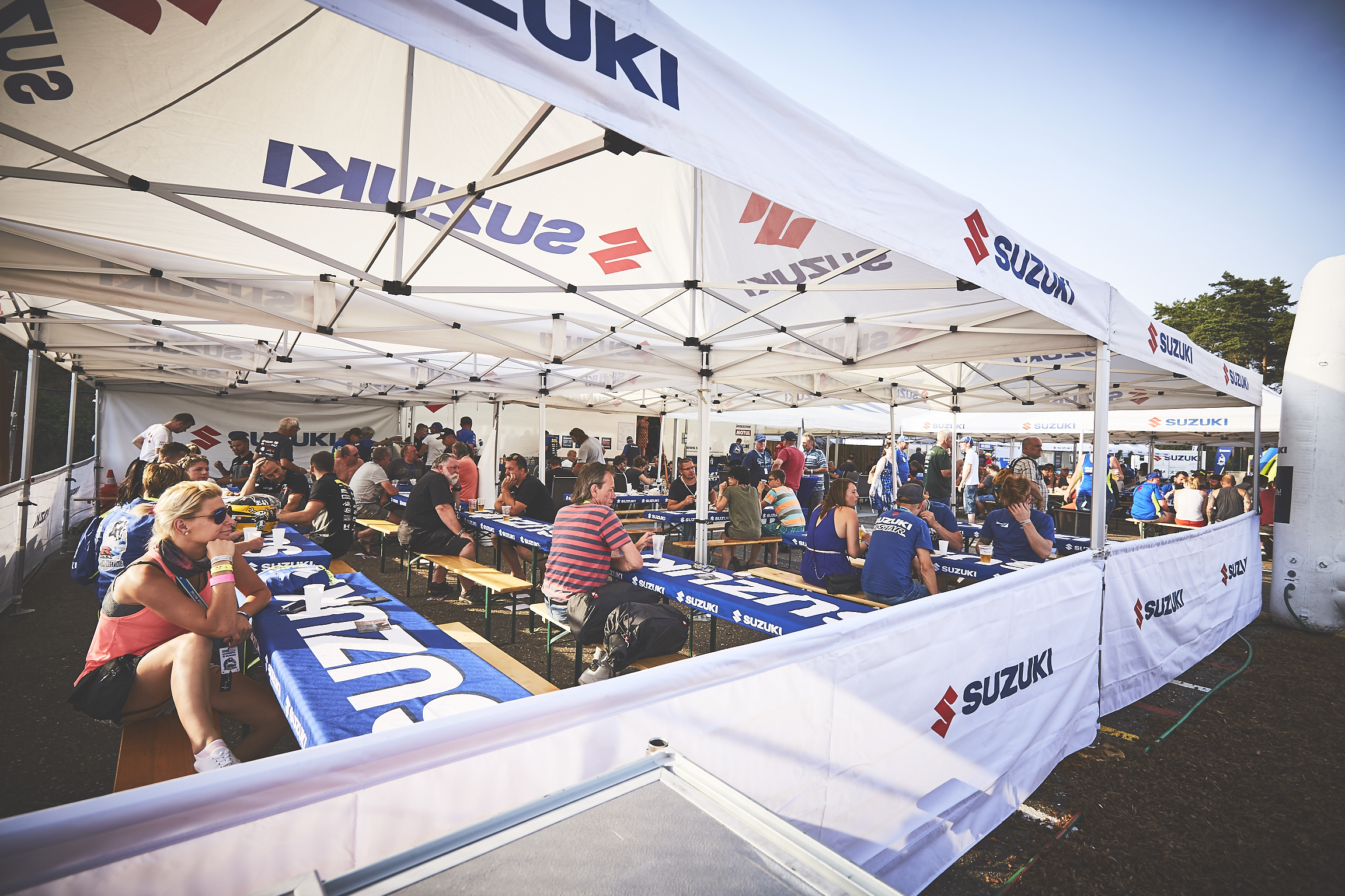 IDM: Suzuki-Tickets mit Catering für fast alle Veranstaltungen erhältlich