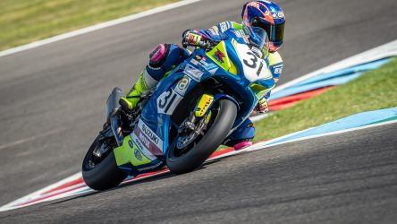 IDM Superbike 1000:  Sarah Heide muss einen Haken machen