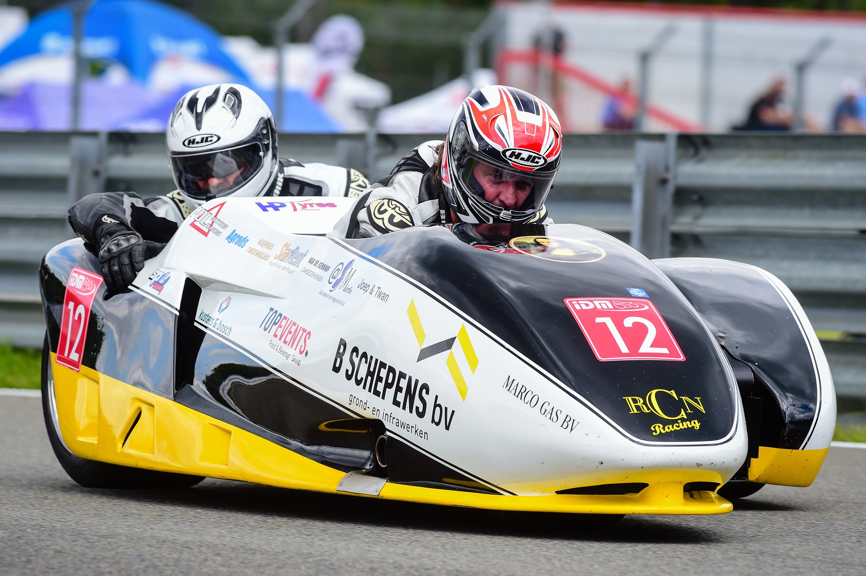 IDM Sidecar: Smits bringt sein 1000 ccm-Gespann auf die Pole