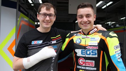 IDM Superbike 1000: Jan Bühn ist auch in der Börde nur Zuschauer