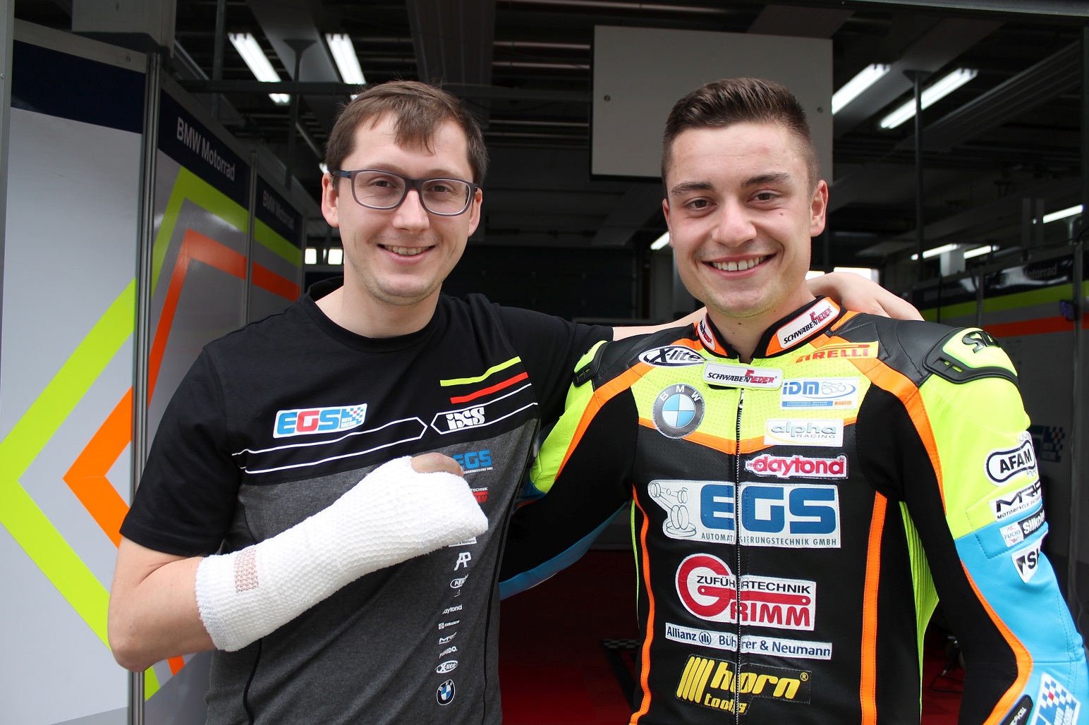 IDM Superbike 1000: Jan Bühn ist auch in der Börde nur Zuschauer