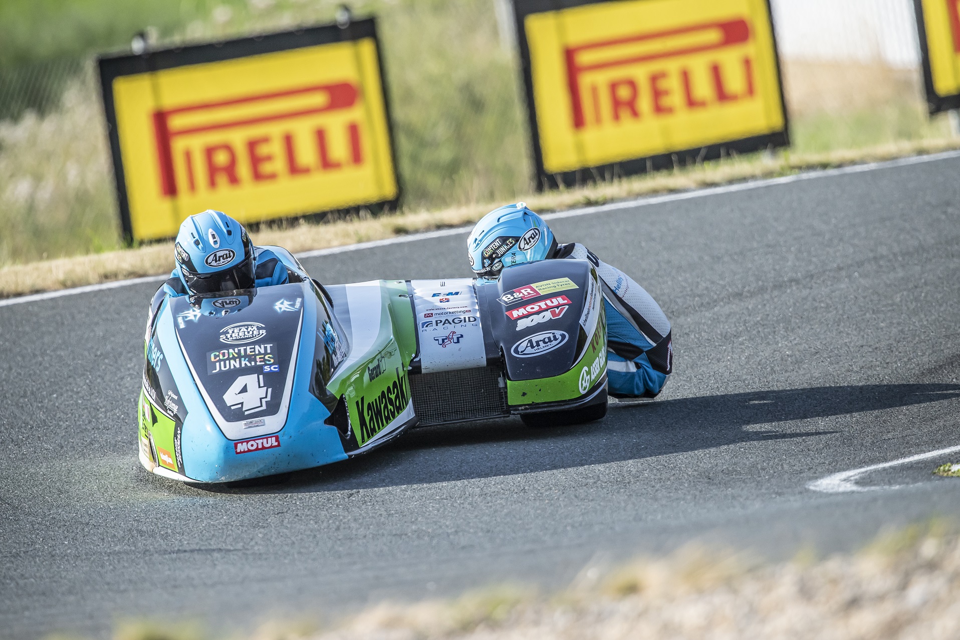 IDM Sidecar: Qualifikation vor Tausenden von Fans abgeschlossen
