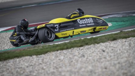 IDM Sidecar: Die 600 ccm-Gespanne geben im ersten Qualifying das Tempo vor